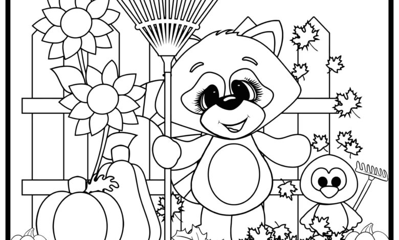 Printable:6a8kz0l-Ley= Free Fall Coloring Pages