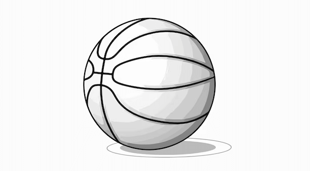 Outline:_Pyregtuvcm= Basketball Clip Art