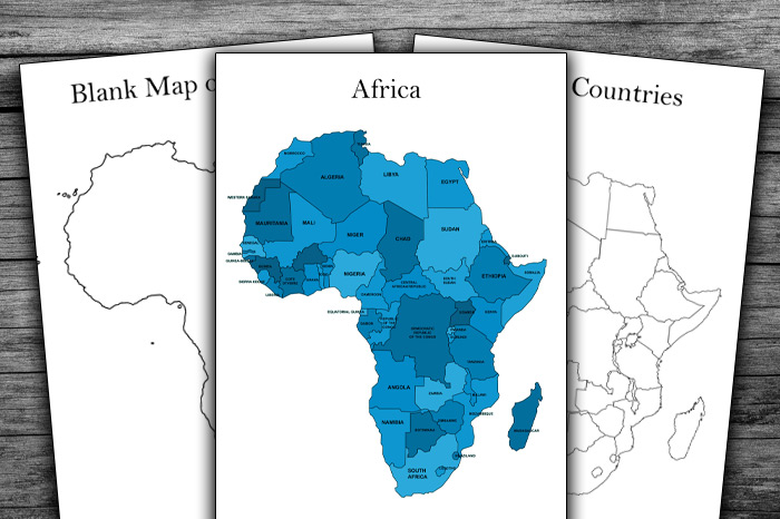 Printable:8dkbg3qwhg4= Blank Map of Africa