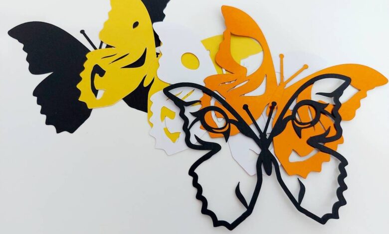 Printable:4l2kwktgk5y= Butterfly Template