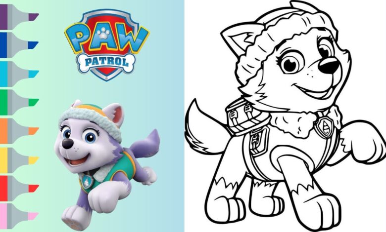 Printable:8clkkbqhhfm= Everest Paw Patrol