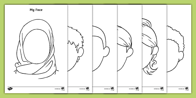 Printable:2g74vtmvavk= Blank Face Template