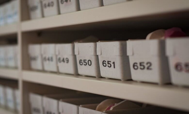 public registry archives identifiers listed